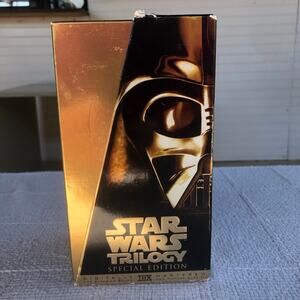 1997 Star Wars Trilogy Special Edition Box Set VHS Star Wars Empire Strikes Back